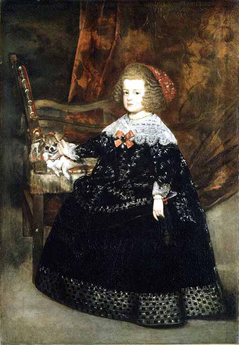 Portrait of Maria Theresa of Austria while an infant